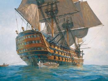 傑夫 亨特 HMS Victory 100-gun ship